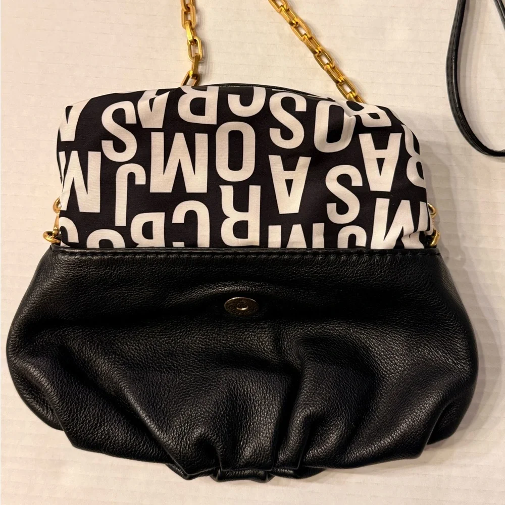 Marc by Marc Jacobs Classic Q Natasha Crossbody w/ Black Pebbled Leather Gold HW - Picture 15 of 16